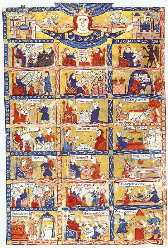 Frontispice-du-Livre-du-Trésor-de-Brunetto-Latini-fin-du-XIIIe-s.-ms